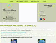 Tablet Screenshot of bonneau-services.fr